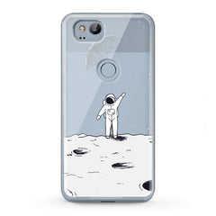 Lex Altern TPU Silicone Google Pixel Case Spaceman