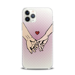 Lex Altern TPU Silicone iPhone Case Couple Hands