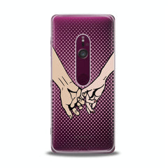 Lex Altern TPU Silicone Sony Xperia Case Couple Hands