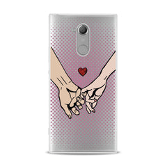 Lex Altern Couple Hands Sony Xperia Case