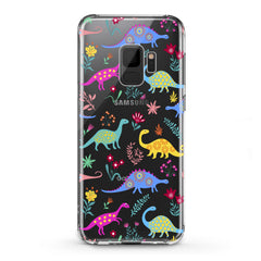 Lex Altern TPU Silicone Samsung Galaxy Case Colored Dinosaurs