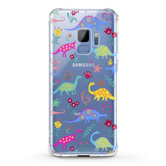 Lex Altern TPU Silicone Samsung Galaxy Case Colored Dinosaurs