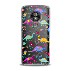 Lex Altern Colored Dinosaurs Motorola Case