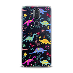 Lex Altern TPU Silicone Nokia Case Colored Dinosaurs