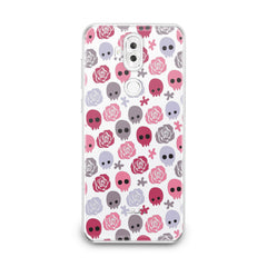 Lex Altern Floral Skulls Asus Zenfone Case