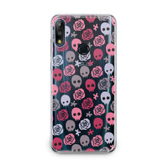 Lex Altern TPU Silicone Asus Zenfone Case Floral Skulls