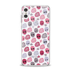 Lex Altern Floral Skulls Motorola Case