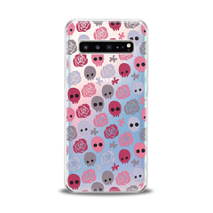 Lex Altern Floral Skulls Samsung Galaxy Case