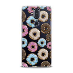 Lex Altern TPU Silicone Nokia Case Doughnuts Pattern