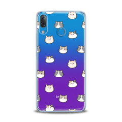 Lex Altern TPU Silicone Lenovo Case Cat Faces