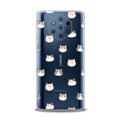 Lex Altern TPU Silicone Nokia Case Cat Faces