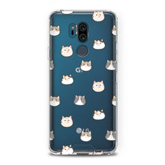 Lex Altern TPU Silicone LG Case Cat Faces