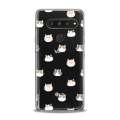 Lex Altern TPU Silicone LG Case Cat Faces