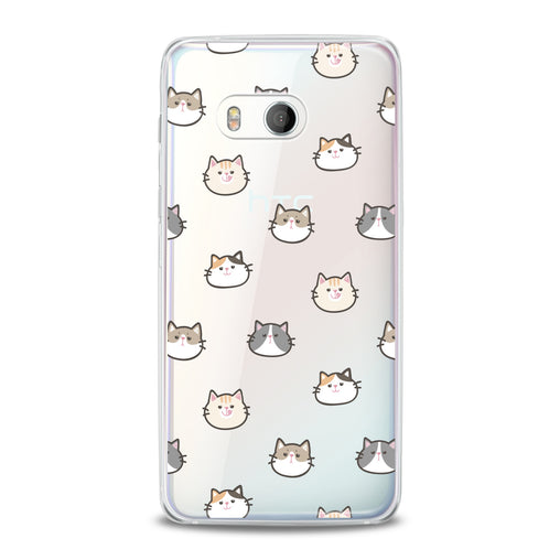 Lex Altern Cat Faces HTC Case