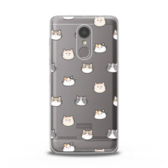 Lex Altern TPU Silicone Lenovo Case Cat Faces