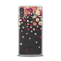 Lex Altern TPU Silicone Motorola Case Falling Flowers