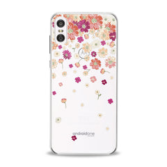 Lex Altern TPU Silicone Motorola Case Falling Flowers