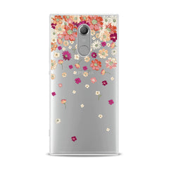 Lex Altern TPU Silicone Sony Xperia Case Falling Flowers