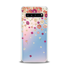 Lex Altern TPU Silicone Samsung Galaxy Case Falling Flowers