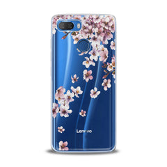 Lex Altern TPU Silicone Lenovo Case White Blossom