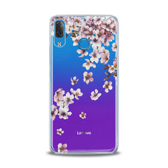 Lex Altern TPU Silicone Lenovo Case White Blossom