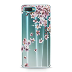 Lex Altern TPU Silicone Oppo Case White Blossom