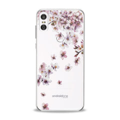 Lex Altern TPU Silicone Motorola Case White Blossom