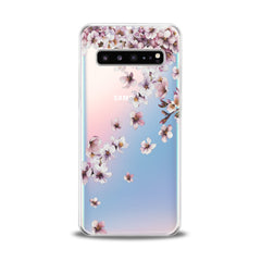 Lex Altern TPU Silicone Samsung Galaxy Case White Blossom