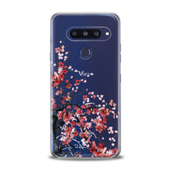 Lex Altern TPU Silicone LG Case Red Flowers