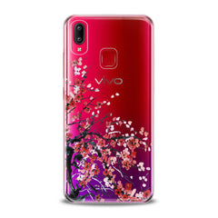 Lex Altern TPU Silicone VIVO Case Red Flowers