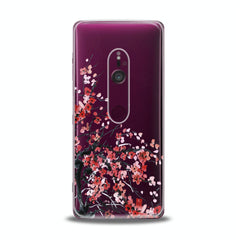 Lex Altern TPU Silicone Sony Xperia Case Red Flowers