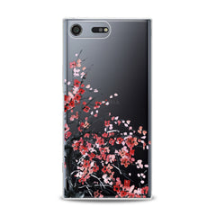 Lex Altern TPU Silicone Sony Xperia Case Red Flowers