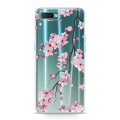 Lex Altern TPU Silicone Oppo Case Pink Blossom