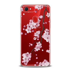 Lex Altern TPU Silicone Oppo Case Pink Blossom