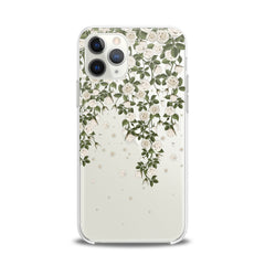 Lex Altern TPU Silicone iPhone Case White Flowers