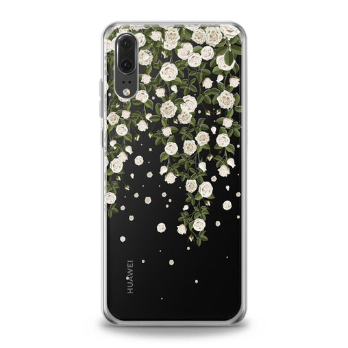 Lex Altern White Flowers Huawei Honor Case