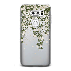 Lex Altern TPU Silicone LG Case White Flowers