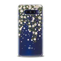 Lex Altern TPU Silicone LG Case White Flowers