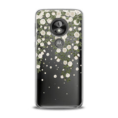 Lex Altern White Flowers Motorola Case