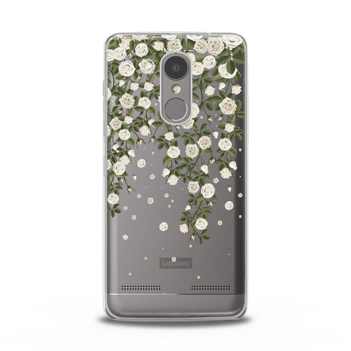 Lex Altern White Flowers Lenovo Case