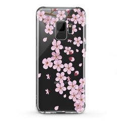 Lex Altern TPU Silicone Samsung Galaxy Case Pink Floral Print