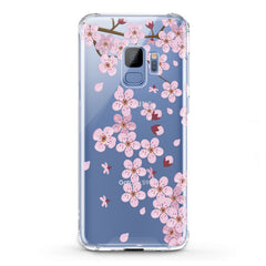 Lex Altern TPU Silicone Samsung Galaxy Case Pink Floral Print