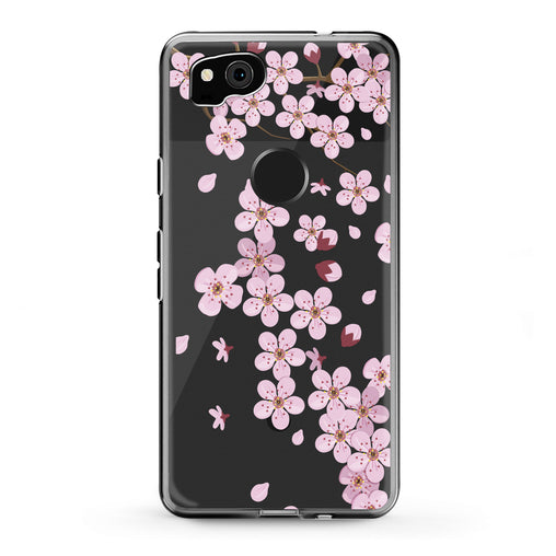 Lex Altern Google Pixel Case Pink Floral Print