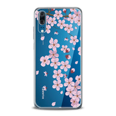 Lex Altern TPU Silicone Huawei Honor Case Pink Floral Print