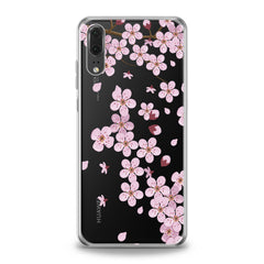 Lex Altern Pink Floral Print Huawei Honor Case