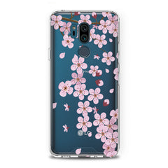 Lex Altern TPU Silicone LG Case Pink Floral Print