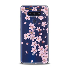 Lex Altern TPU Silicone LG Case Pink Floral Print