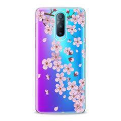 Lex Altern TPU Silicone Oppo Case Pink Floral Print