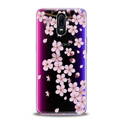 Lex Altern Pink Floral Print Oppo Case