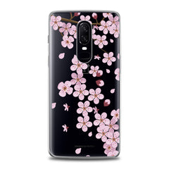 Lex Altern Pink Floral Print OnePlus Case